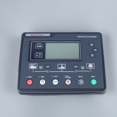 6120U Genset Controller Diesel Generator Set Controller LCD Automatic Start NegD