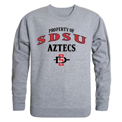 San Diego State University Aztecs SDSU Property of Crewneck Sweatshirt Sweater