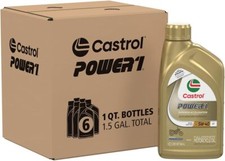 Castrol Power1 4T 5W-40 Full Synthetic Motorcycle Oil, 1 Quart, Pack of 6 71.45 per gallon