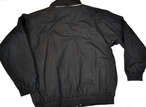 NHRA Winston Drag Racing Hooded Jacket Size XL Mid-Weight Black EUC VTG - Picture 4 of 9