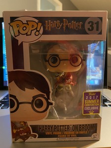 Funko Pop Harry Potter On Broom Summer 31 Convention | eBay