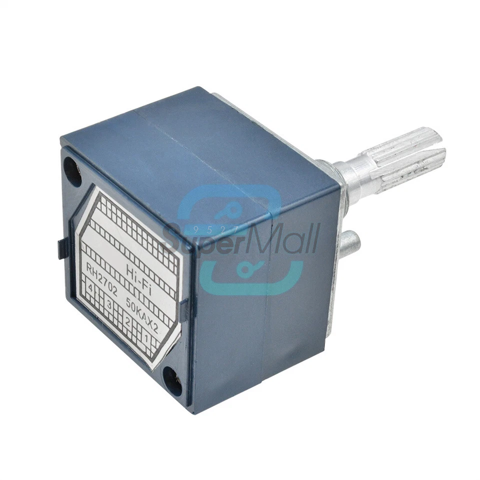 50K ALPS Audio Potentiometer Volume Control Circuit Amplifier Pot Stereo Log - Bild 4 von 4