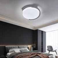 Deckenleuchte Deckenlampe Flurleuchte Led Esszimmerleuchte Grau Weiß D 30 Cm