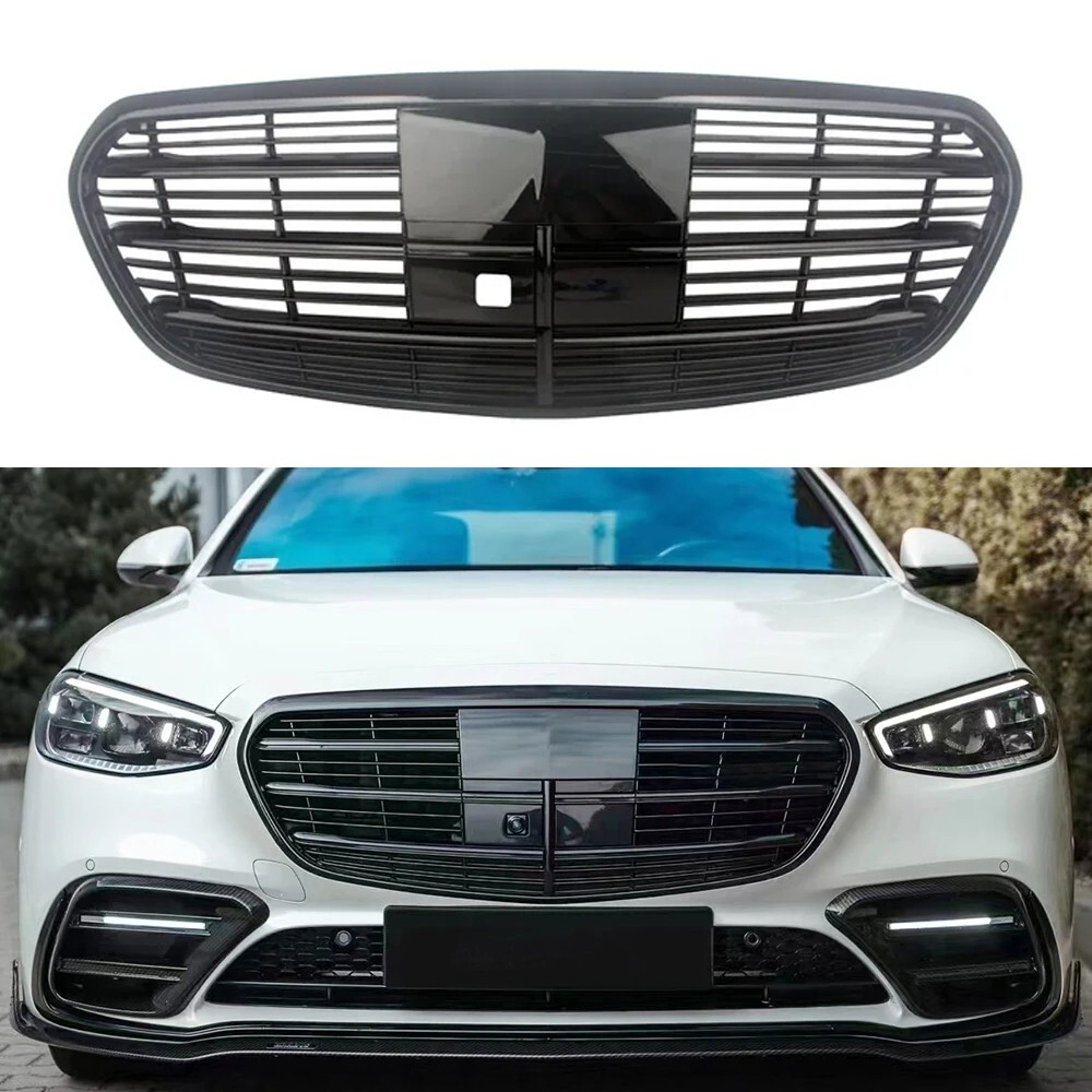W223 Sクラス 純正 フロントグリル S580 S500 For 2021-2024 Mercedes-Benz W223 S500 S580 Front Bumper Grille
