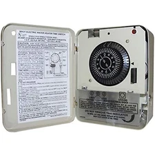 Intermatic Indoor Electric Water Heater Timer 25 amps 250 Volts Ivory