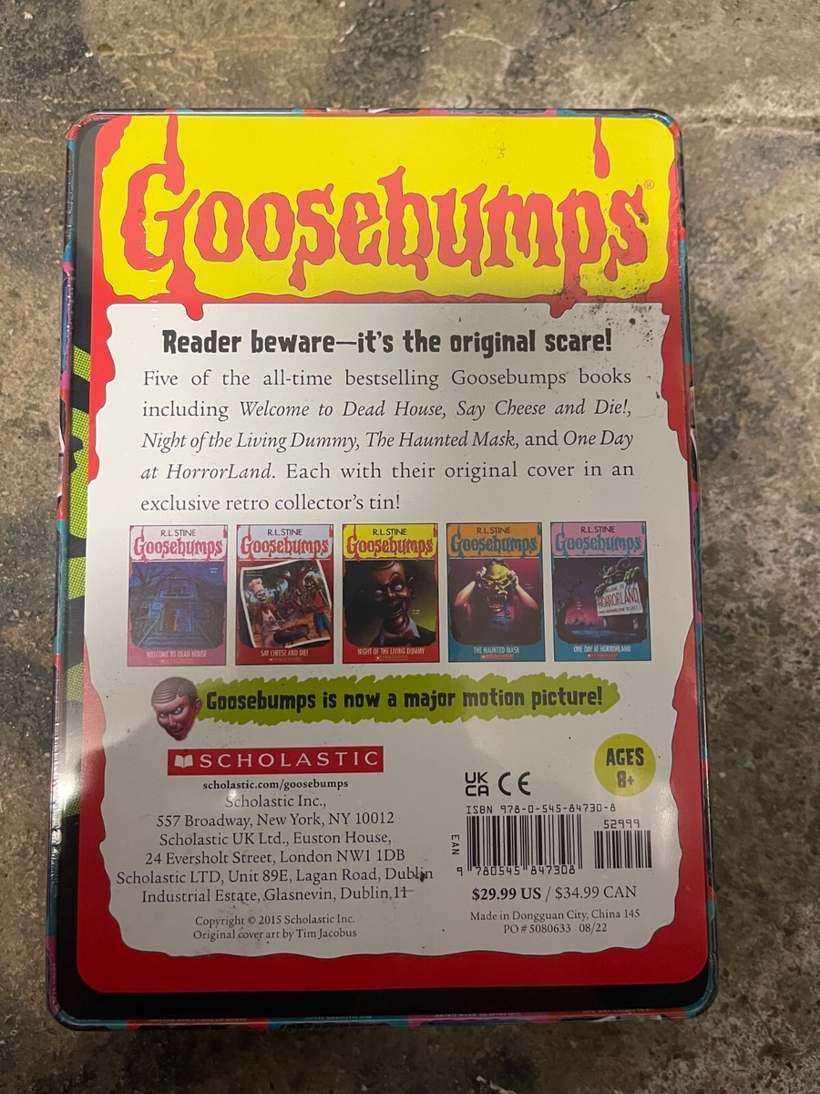 Goosebumps 22冊セット Goosebumps Retro Terror Set: (Limited Edition Tin): Stine