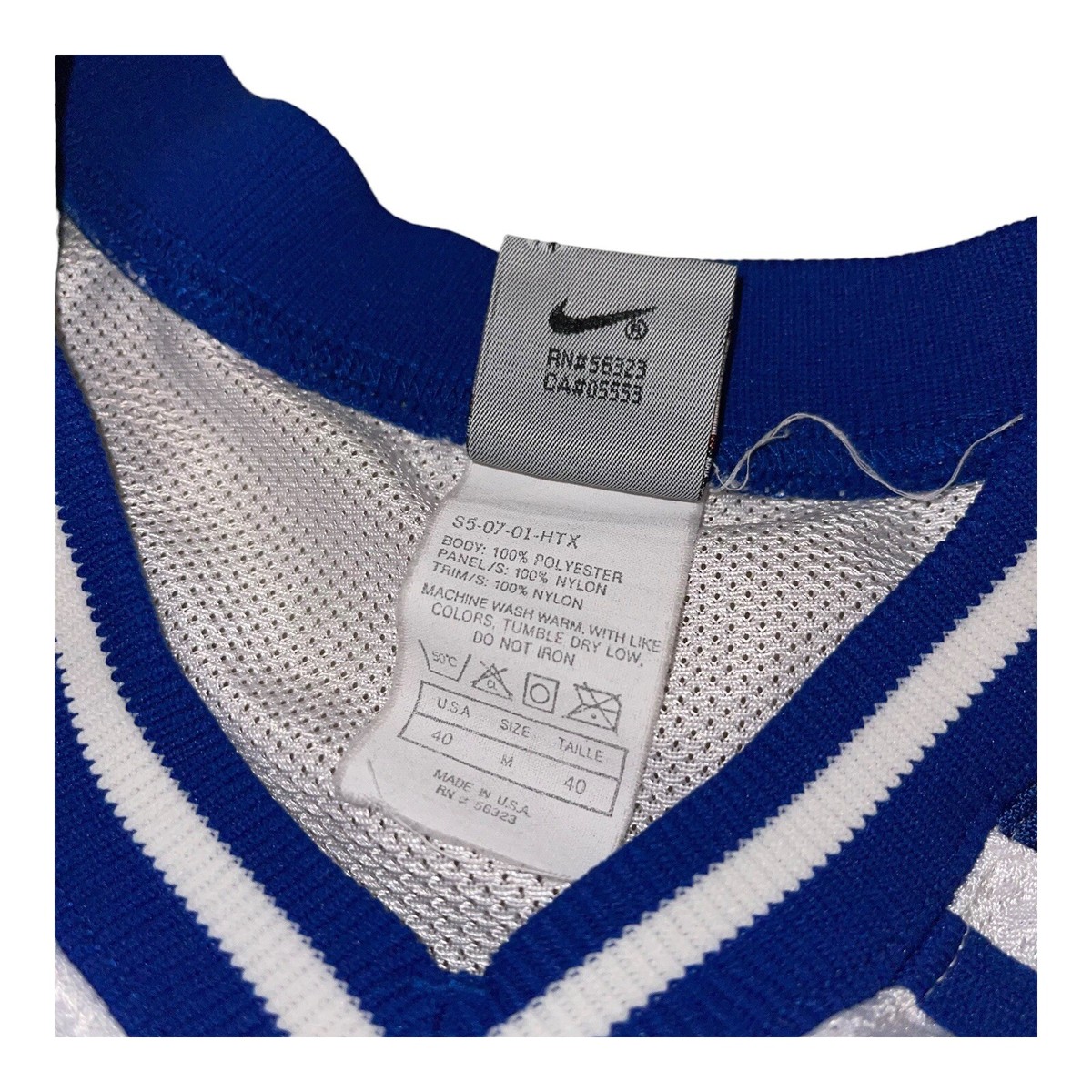 Vintage Nike Duke Blue Devils Cherokee Parks #44 Stitched Vintage Nike Duke Blue Devils Cherokee Parks #44 Stitched