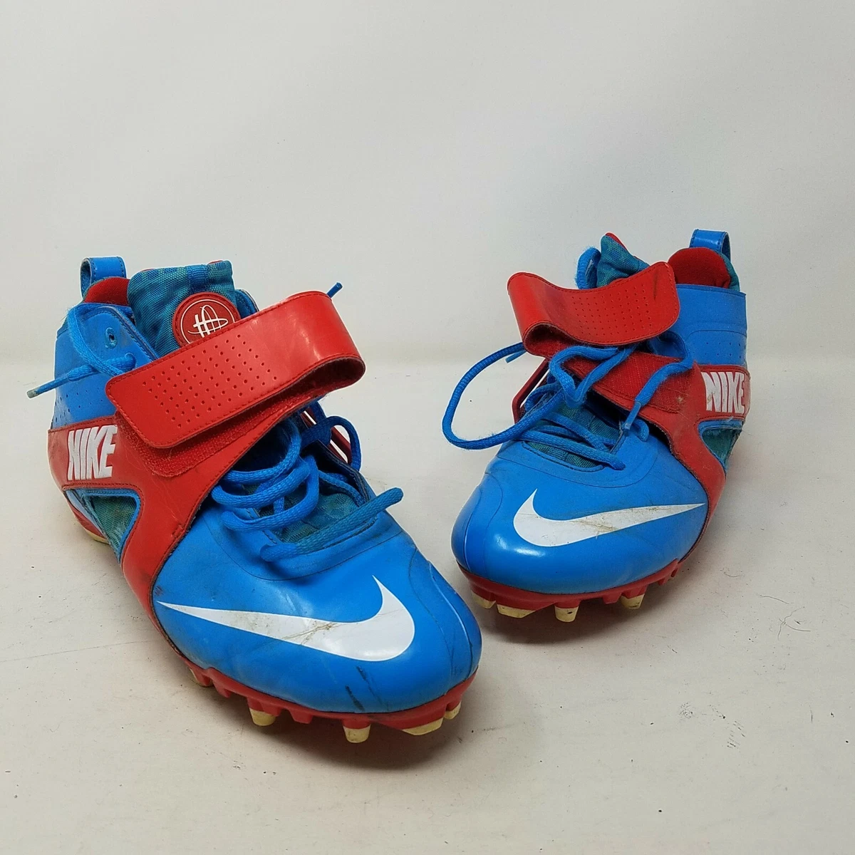 Red white and blue lacrosse cleats sale