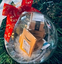 Funny Amazon Packages Christmas Ornament 2023