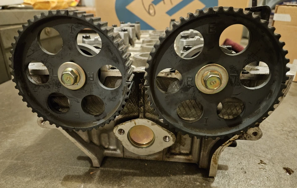 KIA Spectra 2002-2004 culata de motor con árboles de levas OEM solo 40 k millas T8D Foto 2 de 4