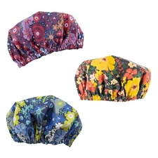  Reusable Shower Cap Women's waterproof machine washable Australian Made