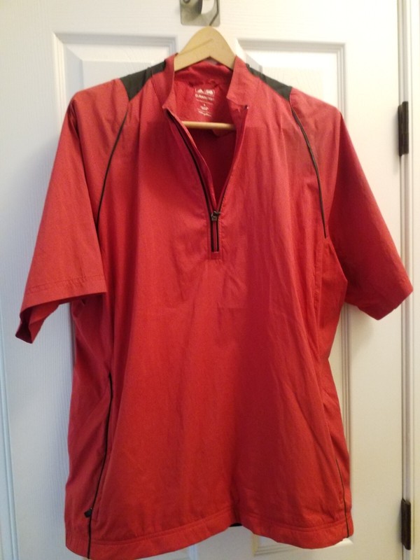 Mens L Addidas ClimaProof Golf Jacket