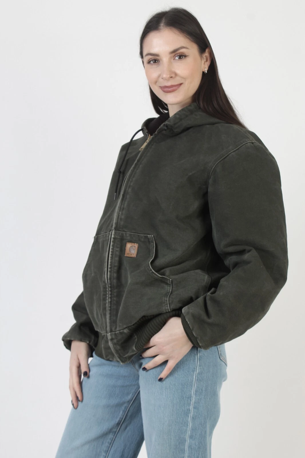 carhartt vintage work wear bomber jacket