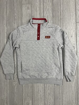 g-iii For Her Quilted Pullover Jacket 1/4 Snap Women s M DC/FC Soccer Club