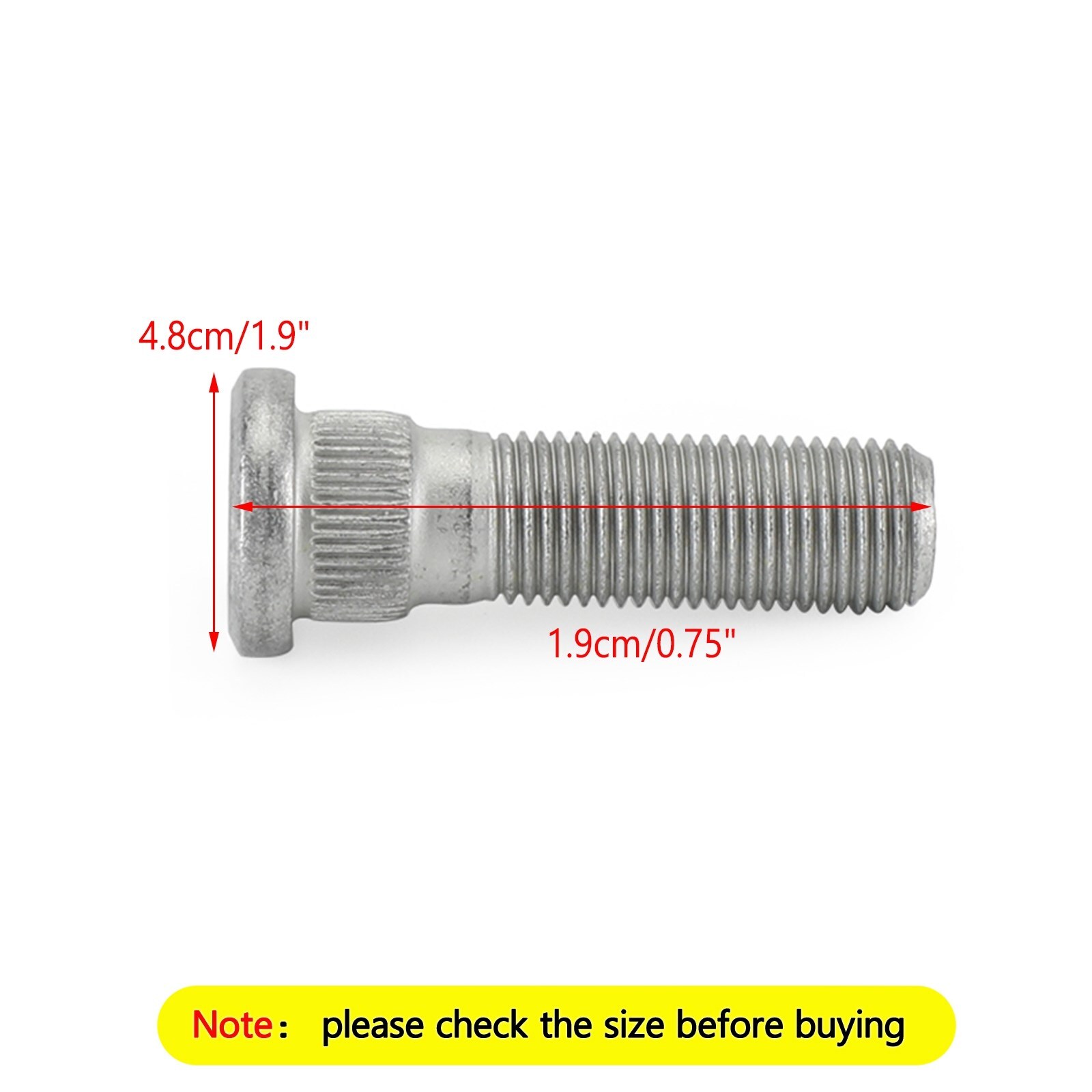 6× Front Wheel Stud Kit 40222C6000 For Nissan Patrol GQ Y60 GU Y61 Ford