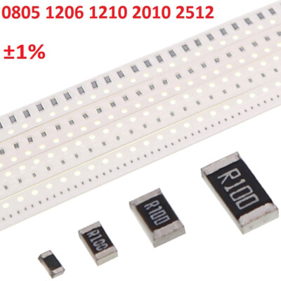 SMD Widerstände Widerstand Bauform 0805 1206 1210 2010 2512 1% SMT Resistor