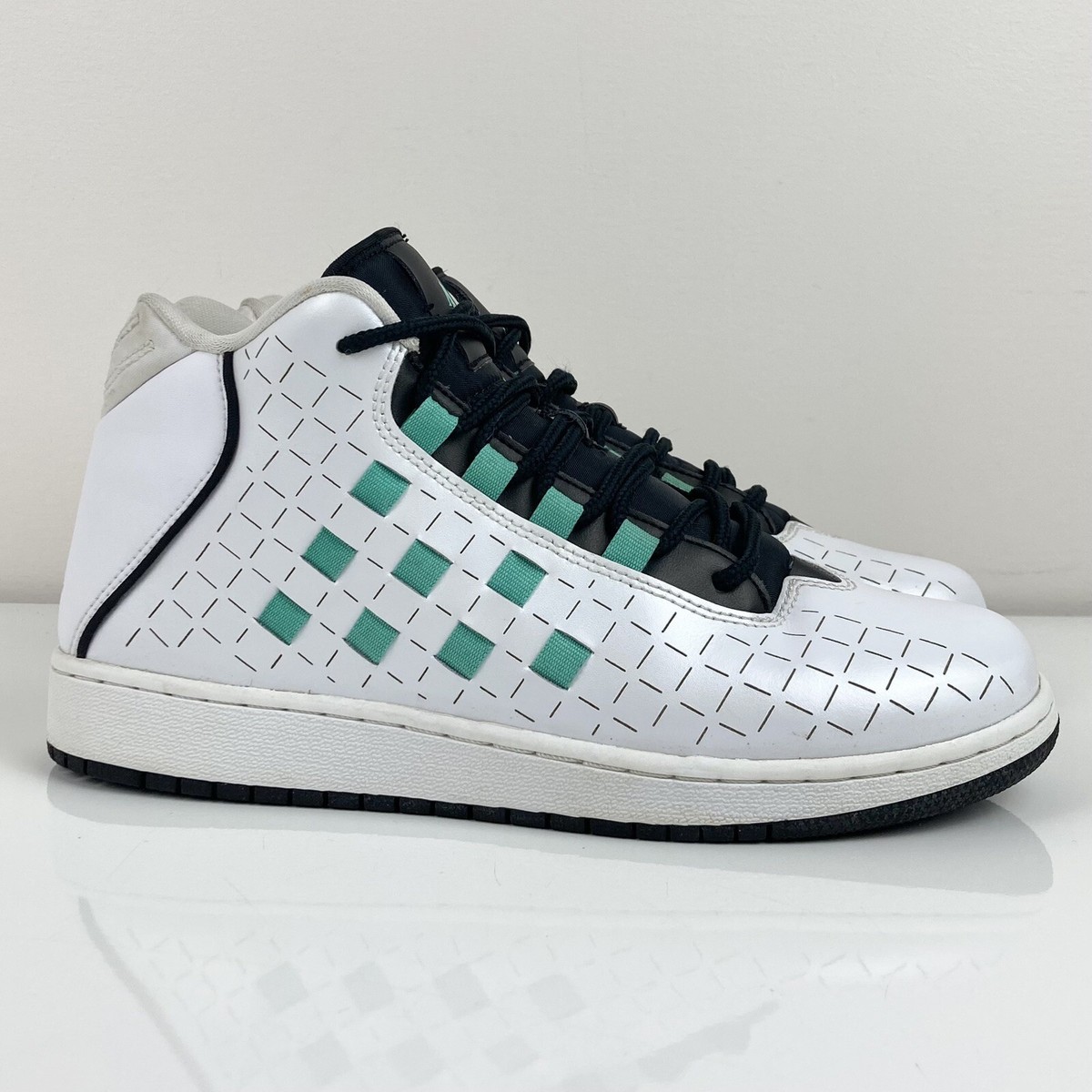 Nike Air Jordan Girls Illusion GG White Black Mint Athletic Shoes