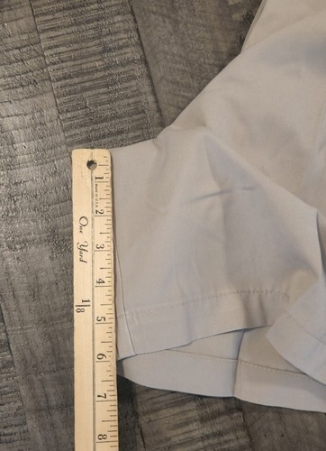 Tommy Hilfiger pantaloncini da golf donna taglia 8 cuciture interne 6 pollici Cachi - Foto 8 di 9