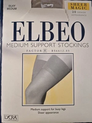 Elbeo Sheer Magic 20 Denier Support Stockings - Silky Factor 8