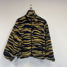& Other Stories Stockholm Atelier Tiger Print Utility Jacket Uk Size 8