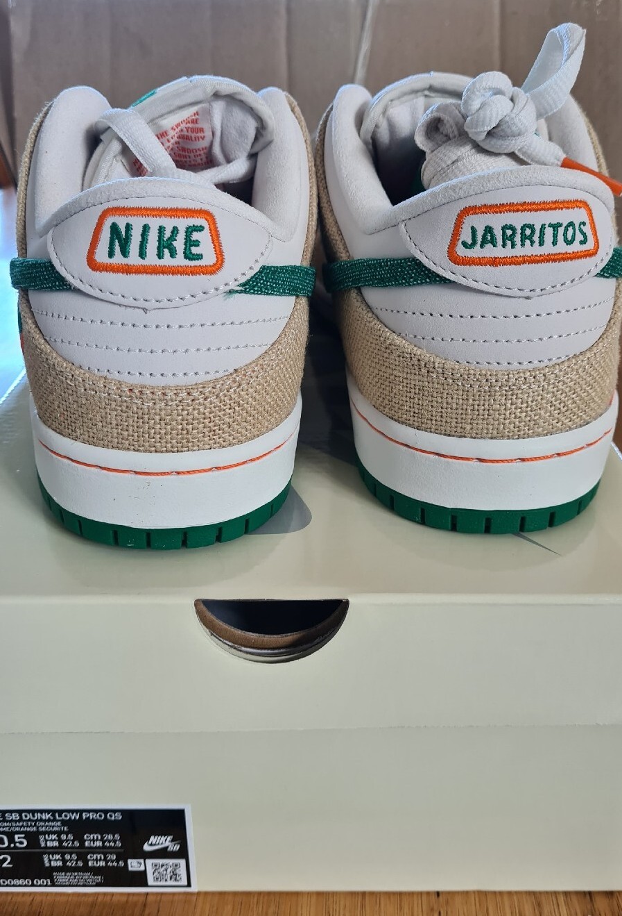 Nike SB Dunk Jarritos US 10.5 UK 9.5 BRAND NEW DSWT 20% OFF with code 