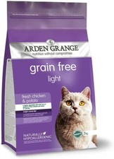 Arden Grange Grain Free Cat Light Fresh Chicken & Potato 2kg