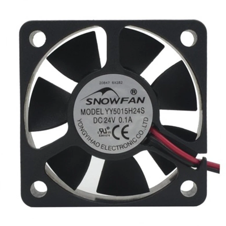 1PC 5CM Power Supply Fan YY5015H24S 24V 0.10A 5015 Inverter DC Cooling Fan - Image 2 of 4