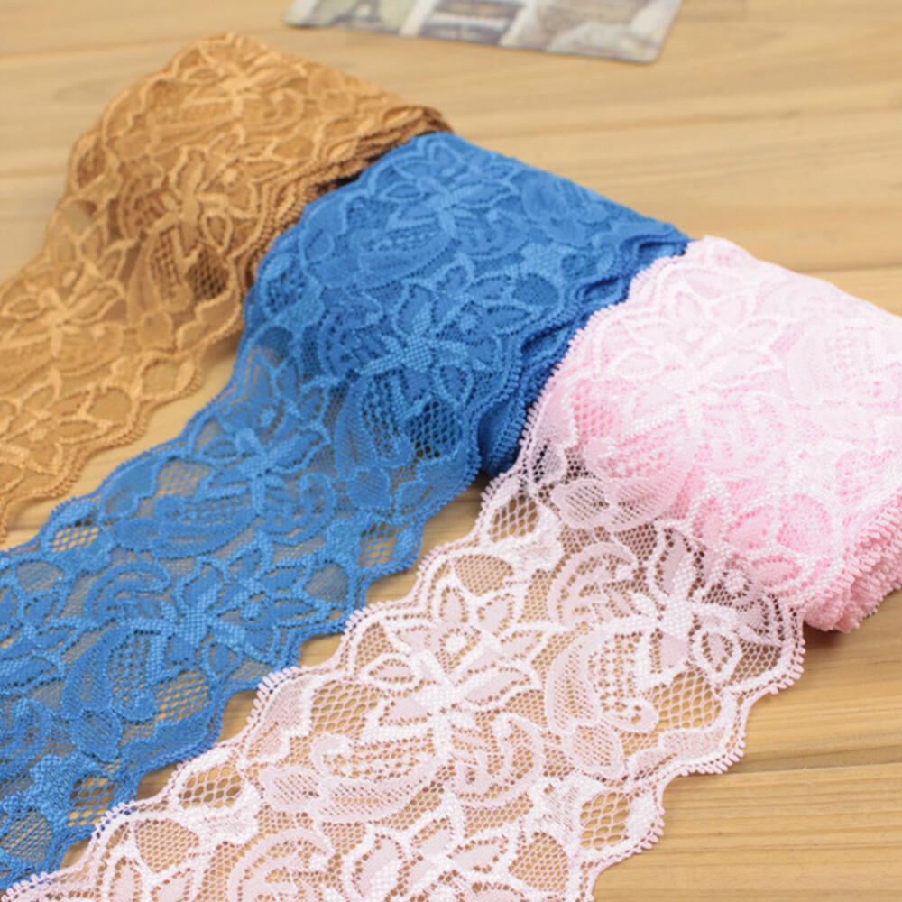 Embroidery Lace Trim Tulle Ribbon DIY Clothing Fabric Handmade Trimming