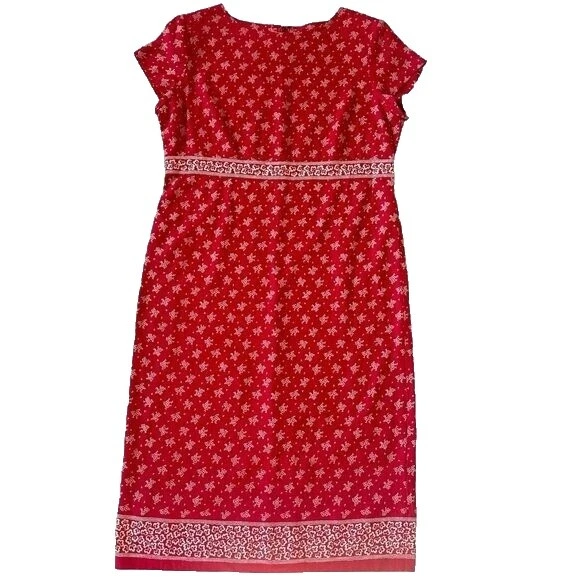 Повседневные однотонные льняные платья для женщин Talbots