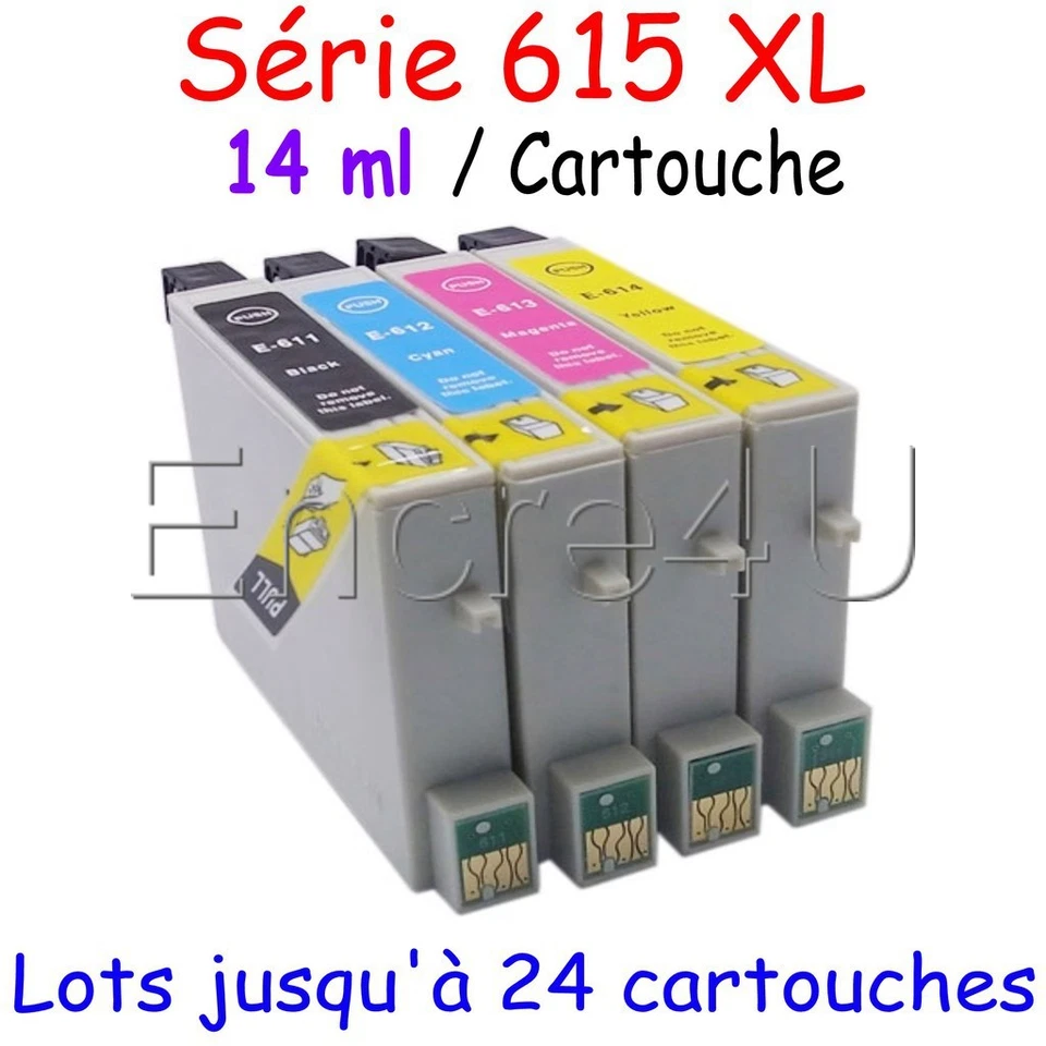 ENCRE4U Epson Stylus DX4850 - Pack de cartouches XL compatibles - Ourson (non-OEM)