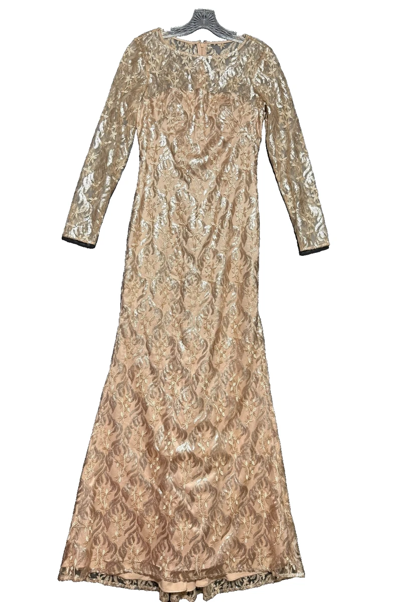 long sleeve modest wedding dresses Sheer Sleeves Lace Bride Dress Gown US6 / As Picture Rozmiar:XS A List of Jersey 3-size_medium light and airy tulle