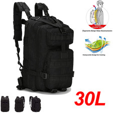 30L Outdoor Military Bag Tactical Backpack Rucksack Camping Hiking Travel Bag US