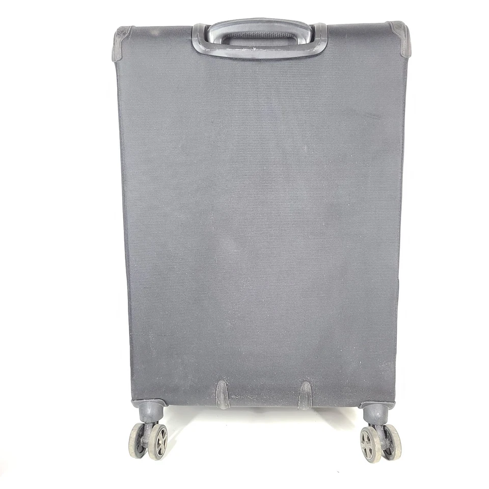 Delsey Hyperglide 28" Expandable Spinner Luggage w/ Scale and Organizer Black - Image 3 of 4
