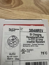 Legrand EV Car Charging Outlet BULK DISCOUNT L14-50R Tesla Charging Outlet