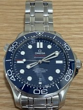 OMEGA 2025 Seamaster Diver 300M Men's Watch Blue Dial, 42mm Steel Bracelet 3