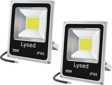 50w 12v Led Flood Lights 2-pack Dc 12v-60v Daylight White Security Light 50w 12v Led Flood Lights 2-pack Dc 12v-60v Daylight White Security Light