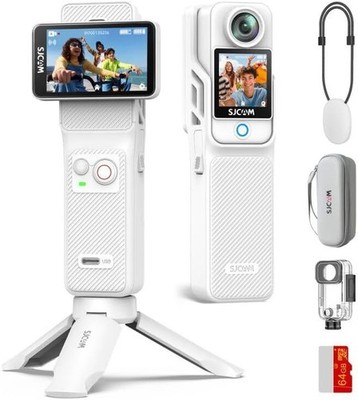 SJCAM C400 Vlogging Camera 4K Pocket Camera Touch Screen Action Camera Body Cam
