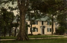 Litchfield CT Oliver Wolcott home signed Declaration of Independence c1910 PC