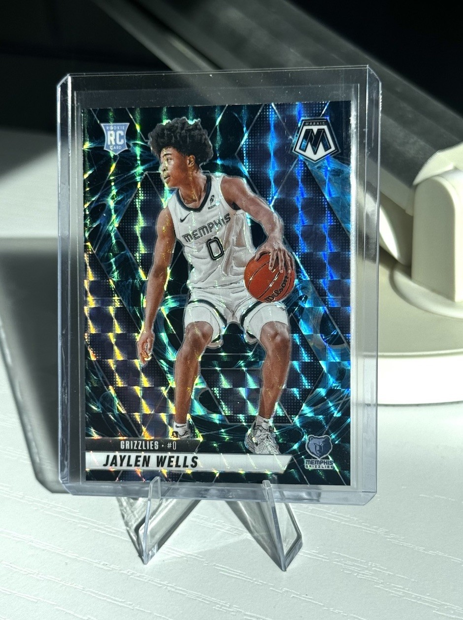 Jaylen Wells 2024-25 Panini Mosaic Genesis Mosaic Prizm RC SSP #240 💥