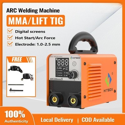 Mini Arc Welder Handheld Welding Machine IGBT Inverter MMA Electric Soldering US