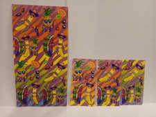 Vintage Lisa Frank Fashion Fruit/Tropical Banana sticker lot