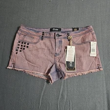 Rewash Sz 11 Red Jean Shorts