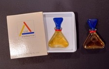 Two Vintage Liz Claiborne Triangle Perfume Mi...
