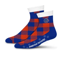 For Bare Feet NCAA BOISE STATE BRONCOS Cozy Plush Cabin Socks - Team Color OSFM