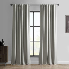HPD Half Price Drapes Essential Solid Blackout Curtains for Bedroom 108 Inches L