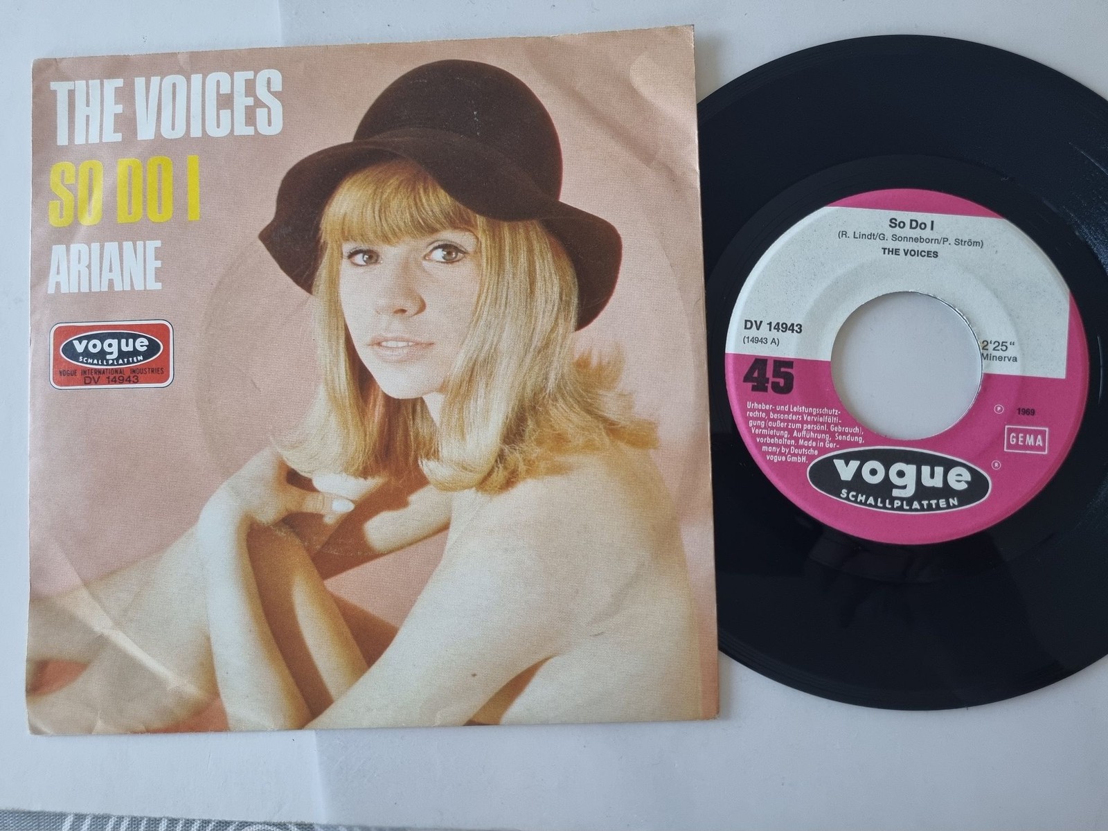 The Voices - So do I 7'' Vinyl Germany