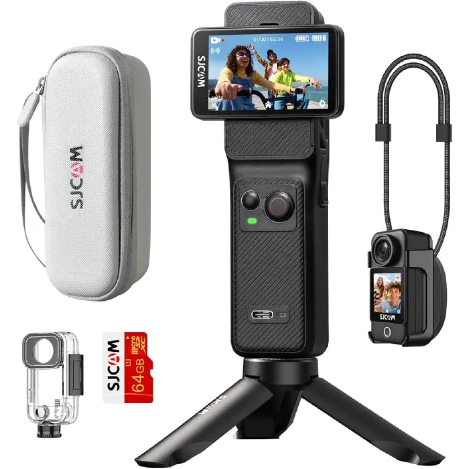 Caméra sport 4K stabilisation 6 axes SJCAM C400 étanche 64G
