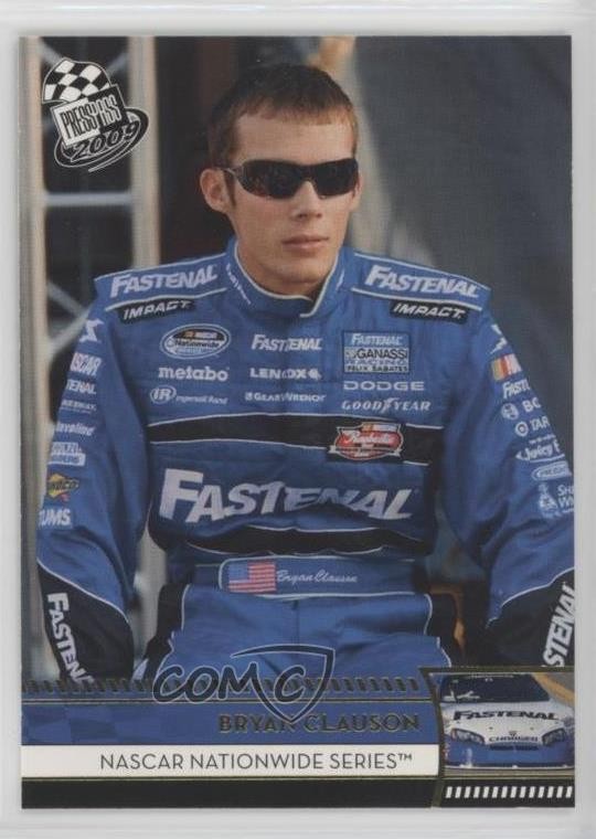 2009 Press Pass Gold Bryan Clauson #41 0s5