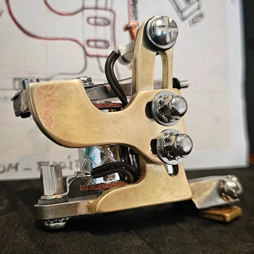 Frame Gold Cast Iron Tattoo Machines for sale | eBay