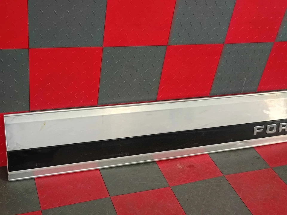 Panel aleta puerta trasera Ford F150 F250 F350 92-97 (plateado/negro) Foto 3 de 4